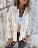Ella™ | Chaqueta con capucha con cremallera