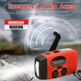 MultiRadio – Radio solar portátil multifunción para emergencias