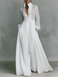 Veronica | Vestido maxi minimalista