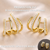 Pendientes Garra | Cuatro aros en uno, sin más agujeros