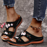 BLOSSOM | SANDALIAS ORTOPÉDICAS DE DIAPOSITIVA FLORALES
