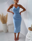 JUNO | VESTIDO DRAPEADO FAVORECEDOR