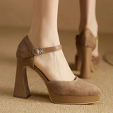 Celeste | Zapatos de tacón Mary Jane elegantes
