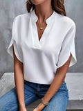 ALICE | BLUSA ESCOTE PICO SUAVE Y ELEGANTE