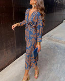 Dineke | Elegante vestido con estampado floral